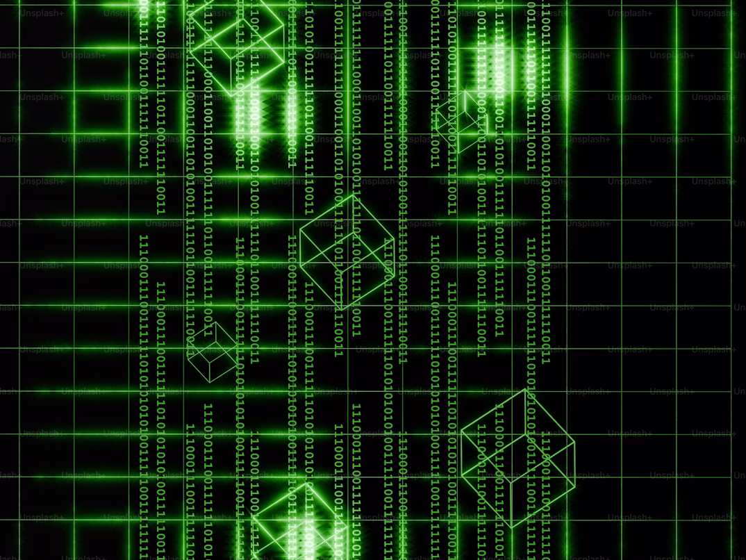 Digital Matrix Flow Banner